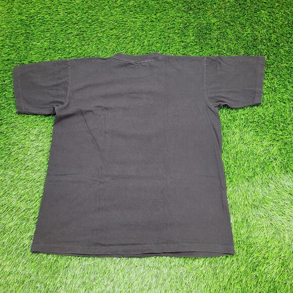 Vintage 90s Funny Teacher Shirt Womens XL 22x25 Humor Black - Picture 2 of 13